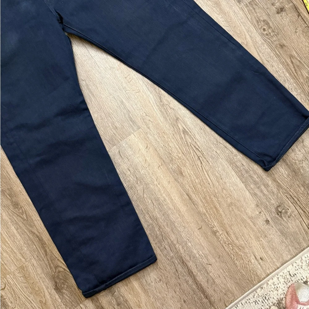 Levi’s 501XX • Dark Wash Straight Leg Button Fly Jeans